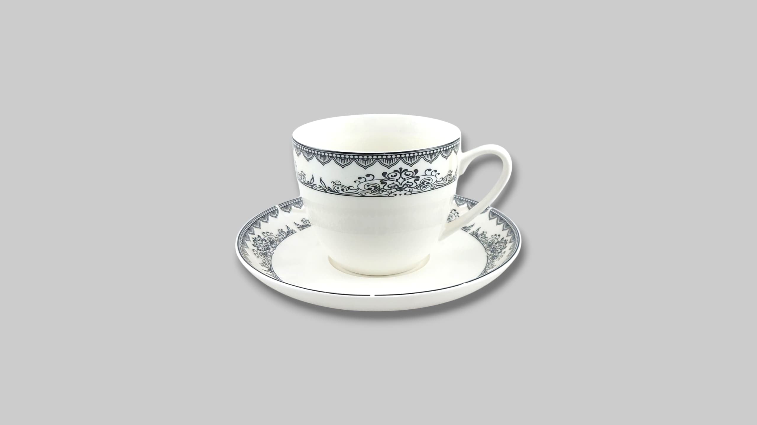 Royale Cup & Saucer 6-Pieces Set Kaka Bawa Sons