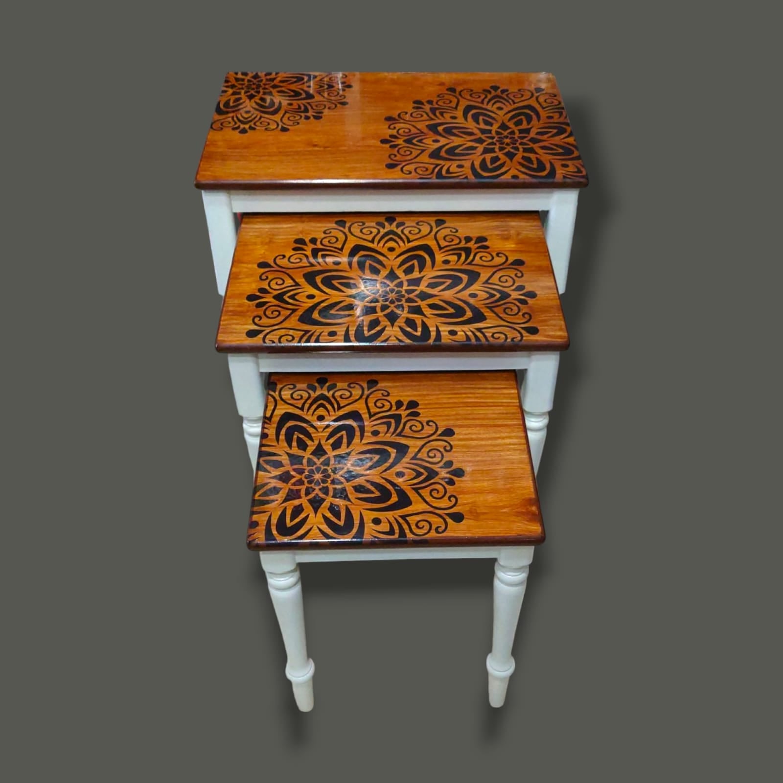 MDF 3-Piece Nesting Table Set