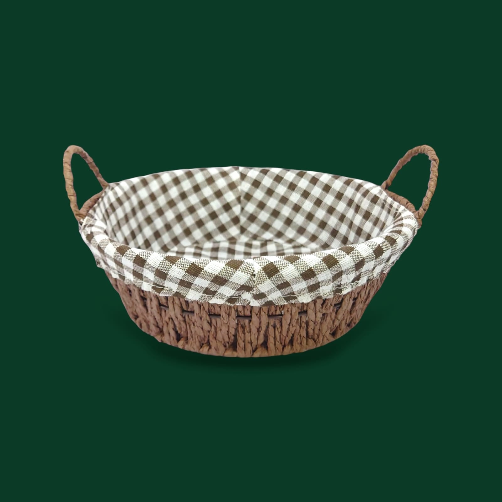 Prime Round Bread Basket With Fabric