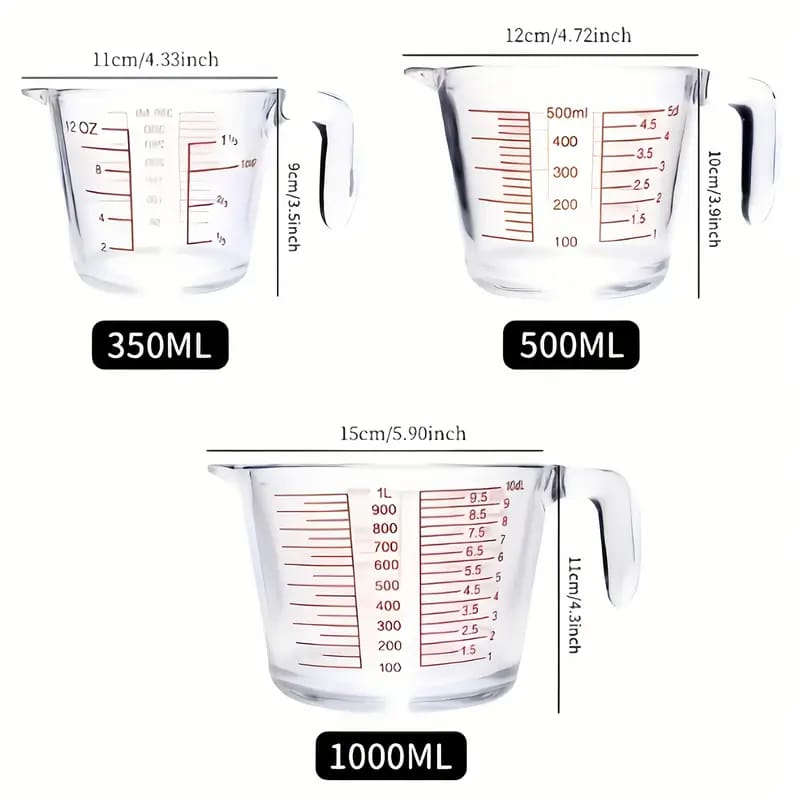 Aceity Glass Measuring Jug Kaka Bawa Sons