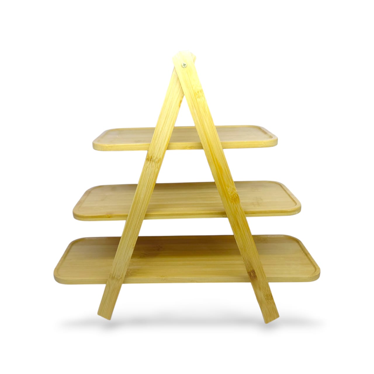 3-Tier Wooden Pastry Stand
