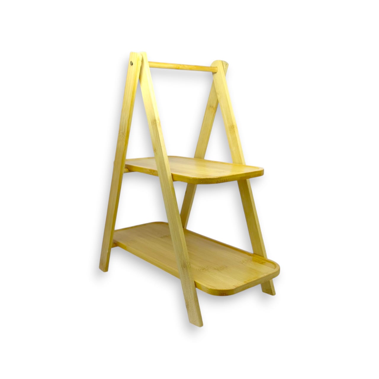 2-Tier Wooden Pastry Stand