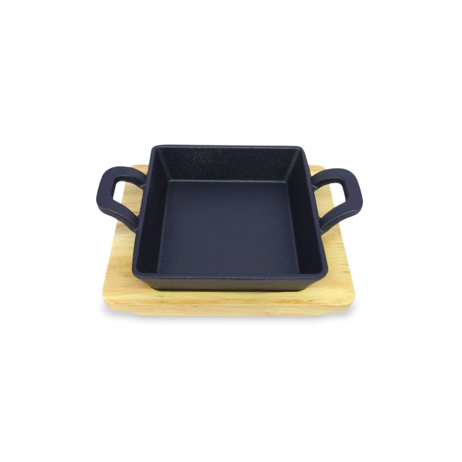 Prima Square Sizzling Dish (12.5 CM) Kaka Bawa Sons