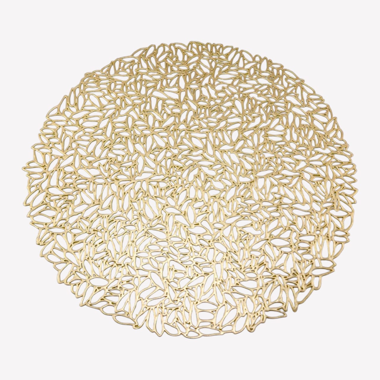 6-Piece Round PVC Table Mat Set