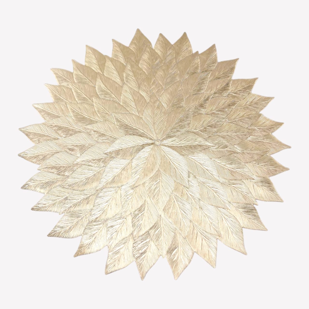 6-Piece PVC Flower Table Mat Set