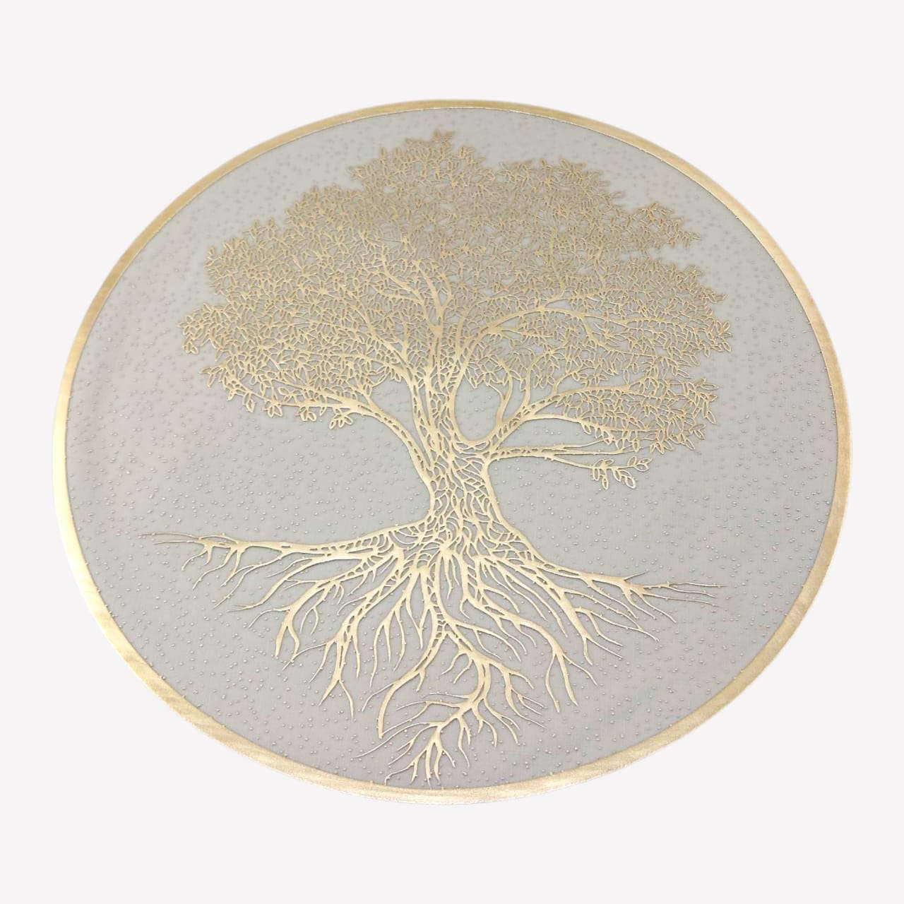 6-Piece Round PVC Table Mat Set Kaka Bawa Sons
