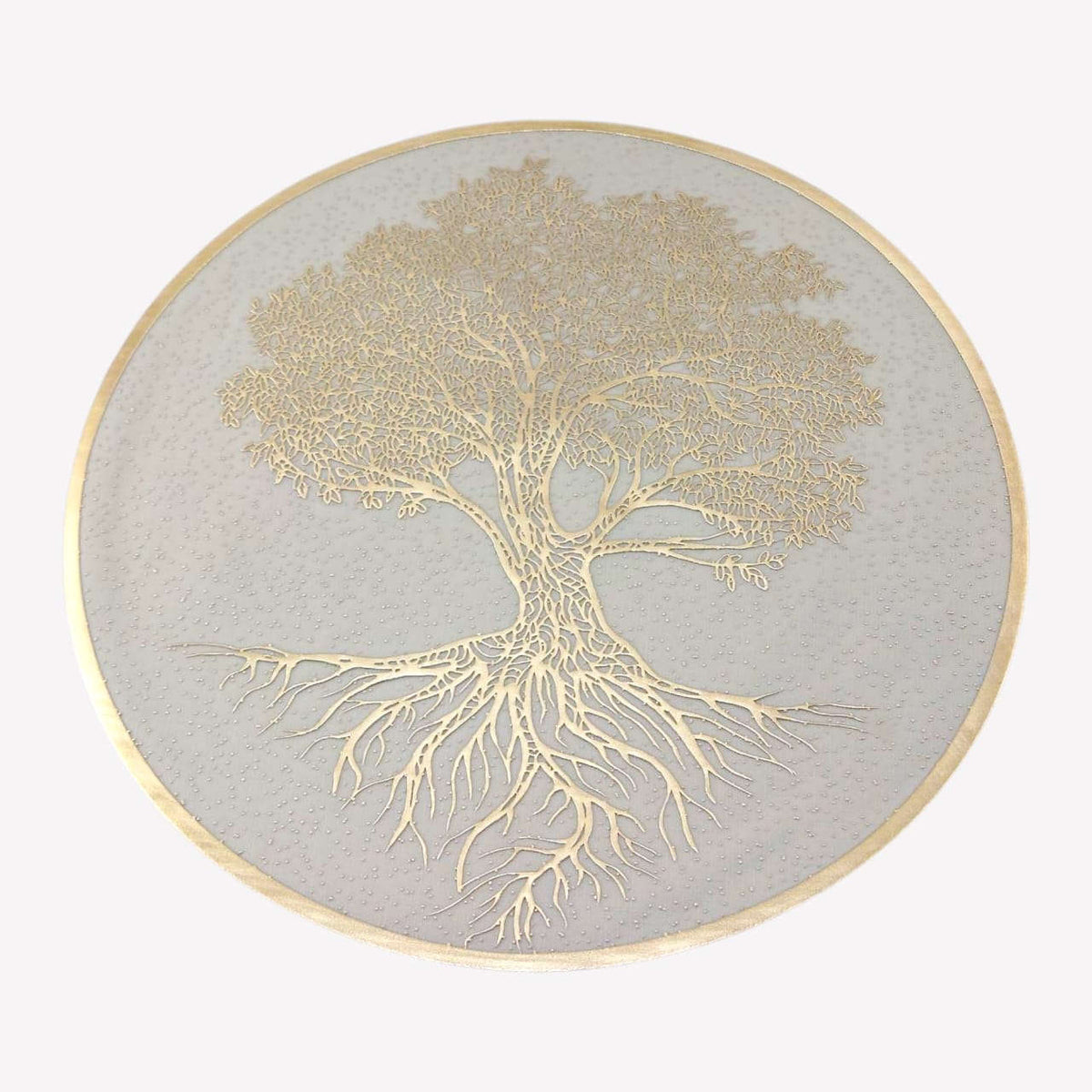 6-Piece Round PVC Table Mat Set Kaka Bawa Sons