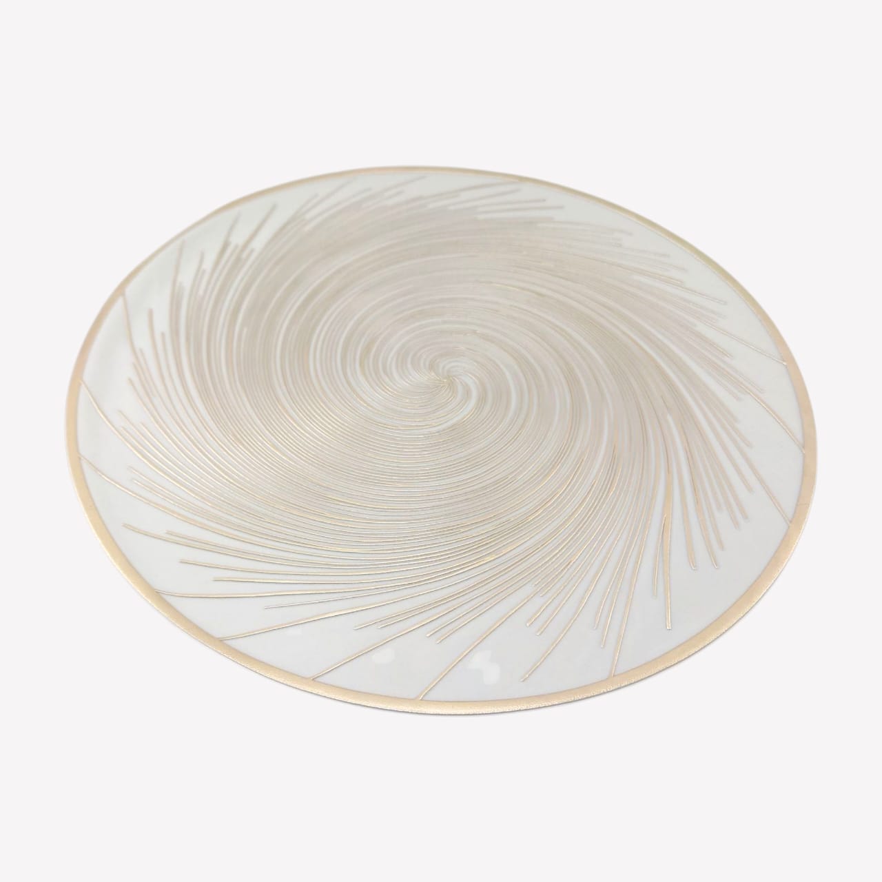 6-Piece Round  PVC Table Mat Set