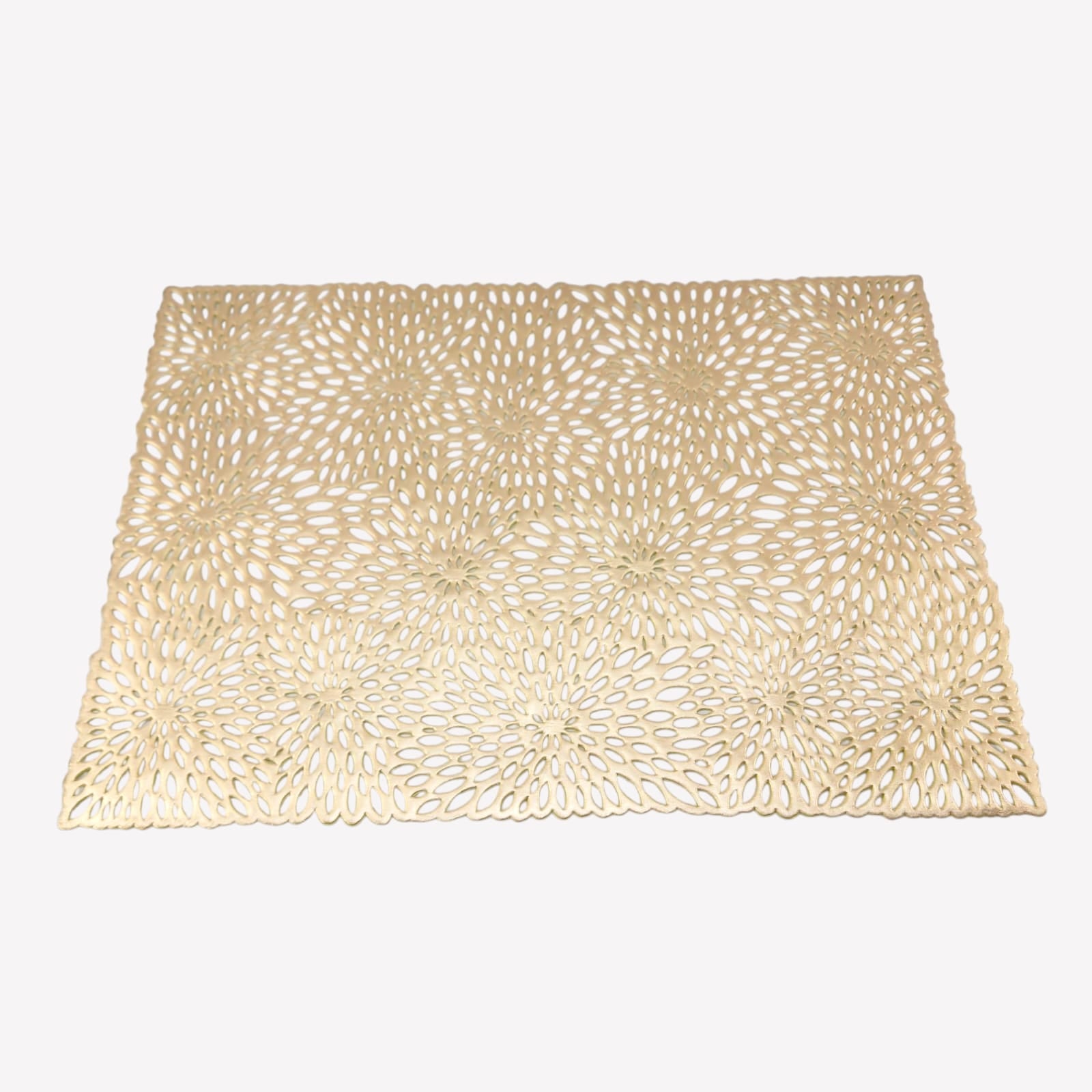 6-Piece Rectangular PVC Table Mat Set