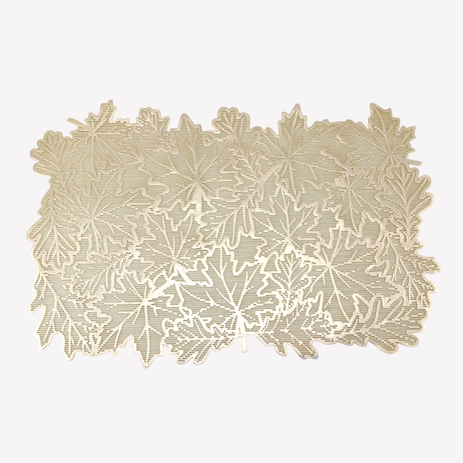 6-Piece Rectangular PVC Table Mat Set