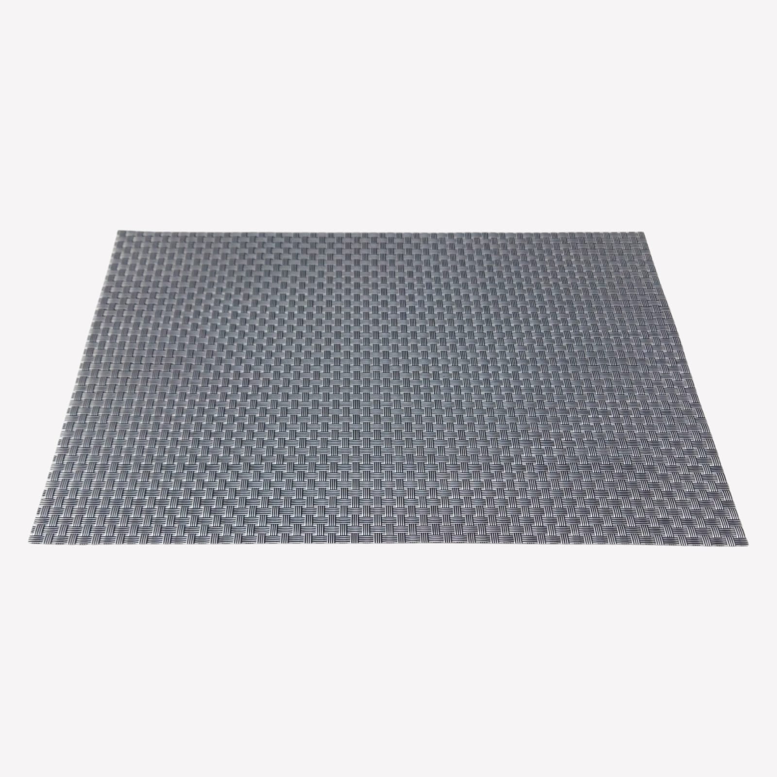 6-Piece Rectangular PVC Table Mat Set