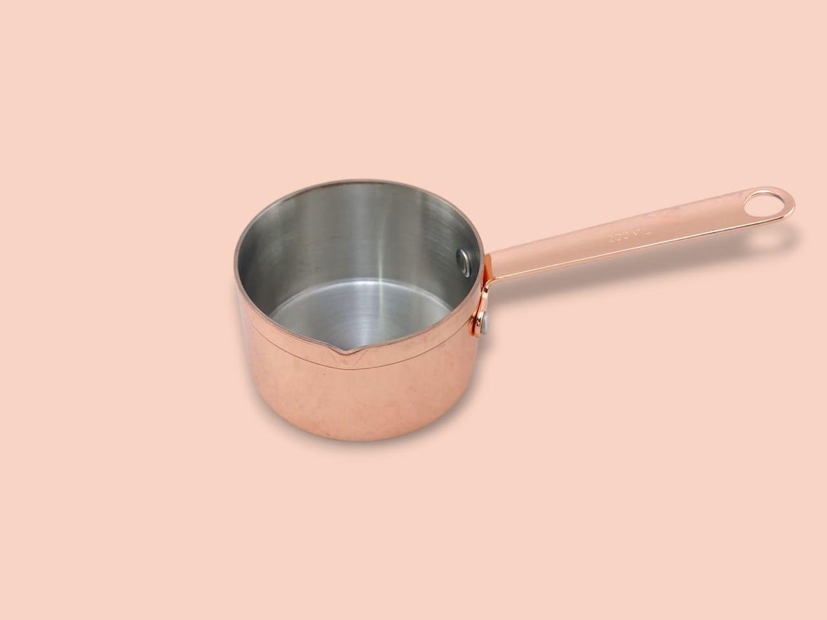 Stainless Steel Copper Sauce Pot Kaka Bawa Sons