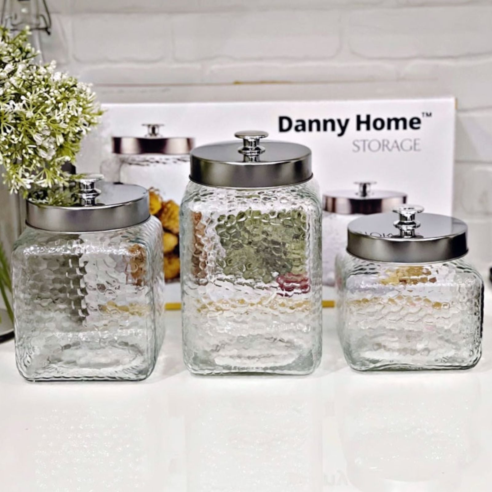 3-Piece Danny Home Jar Set
