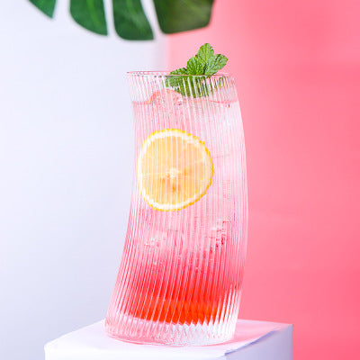 4-Piece Danny Home Crescent Glass