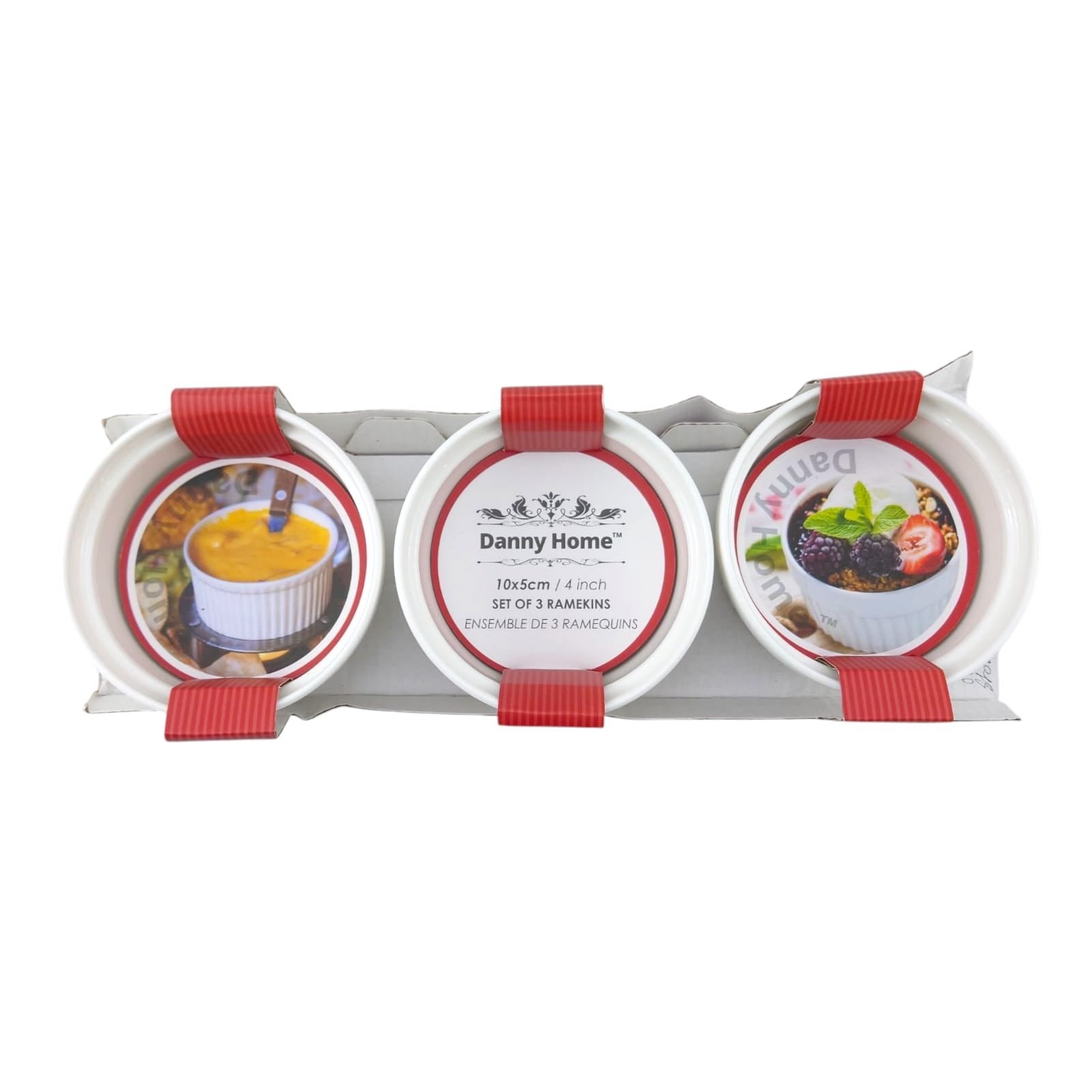 3-Piece Danny Home Ramekin Set 4"