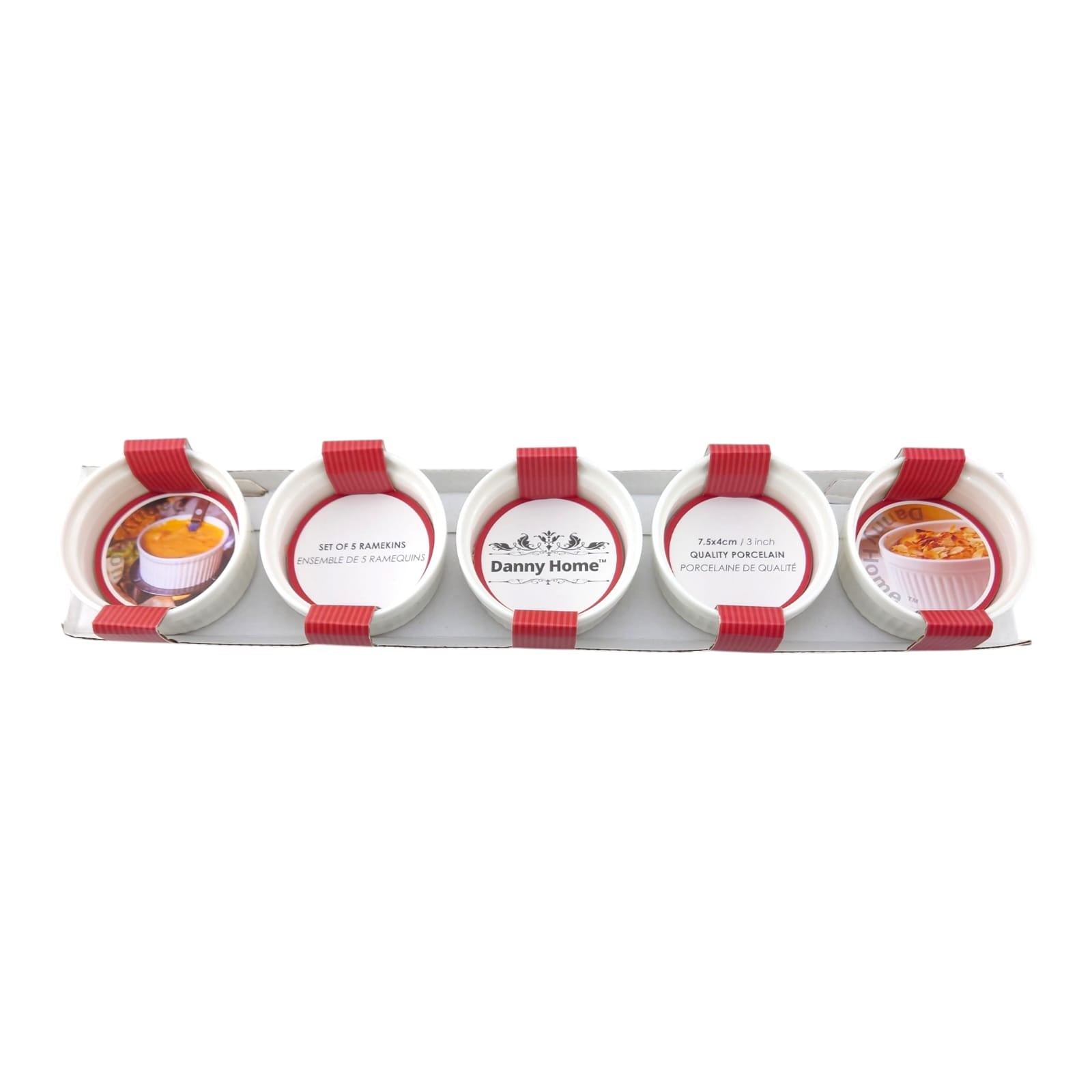 5-Piece Danny Home Ramekin Set 3"