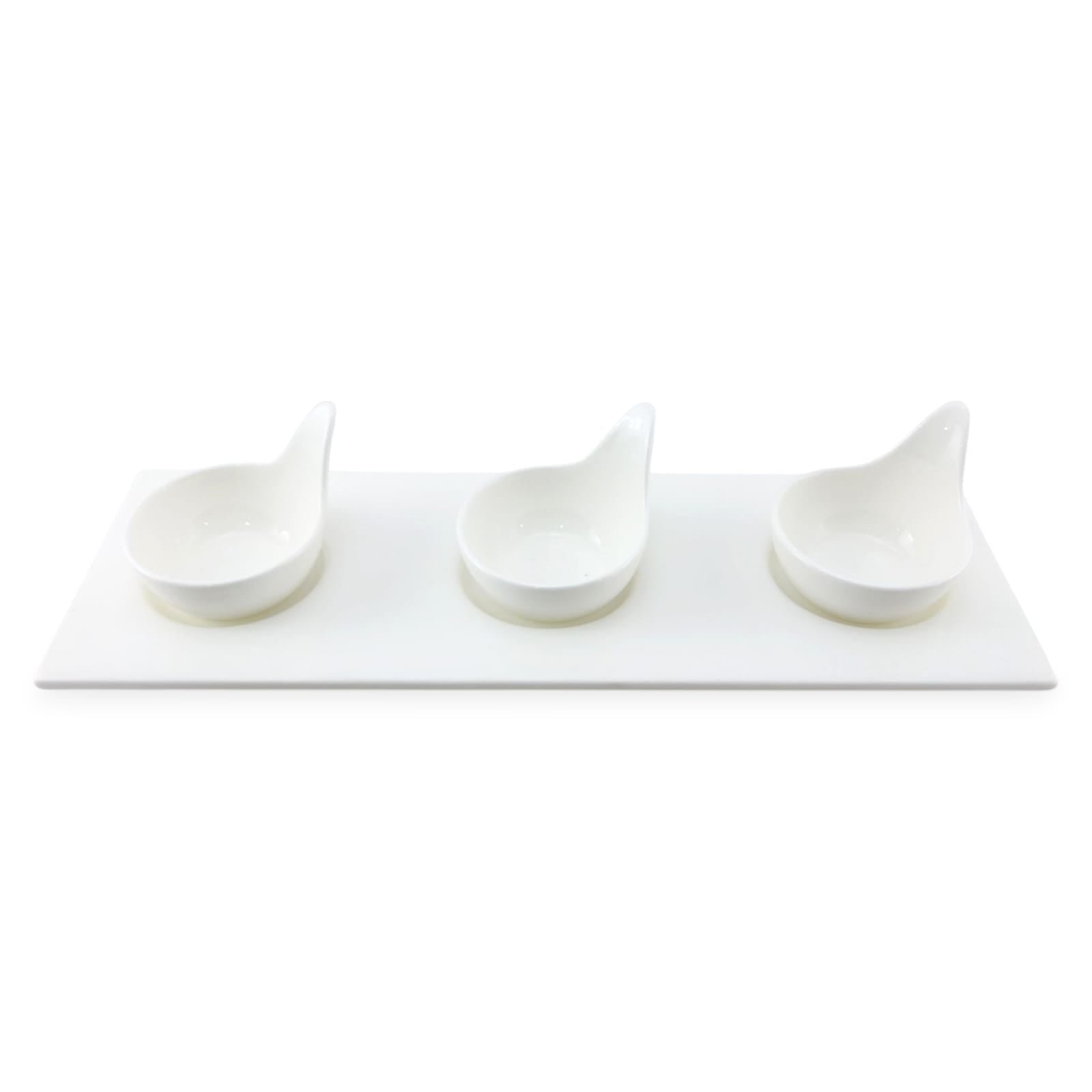 Danny Home 4-Piece Ceramic Caviar Set Kaka Bawa Sons