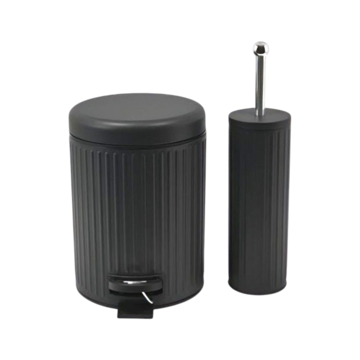 Danny Home 5-Litre Pedal-Push Dustbin With Toilet Brush Kaka Bawa Sons