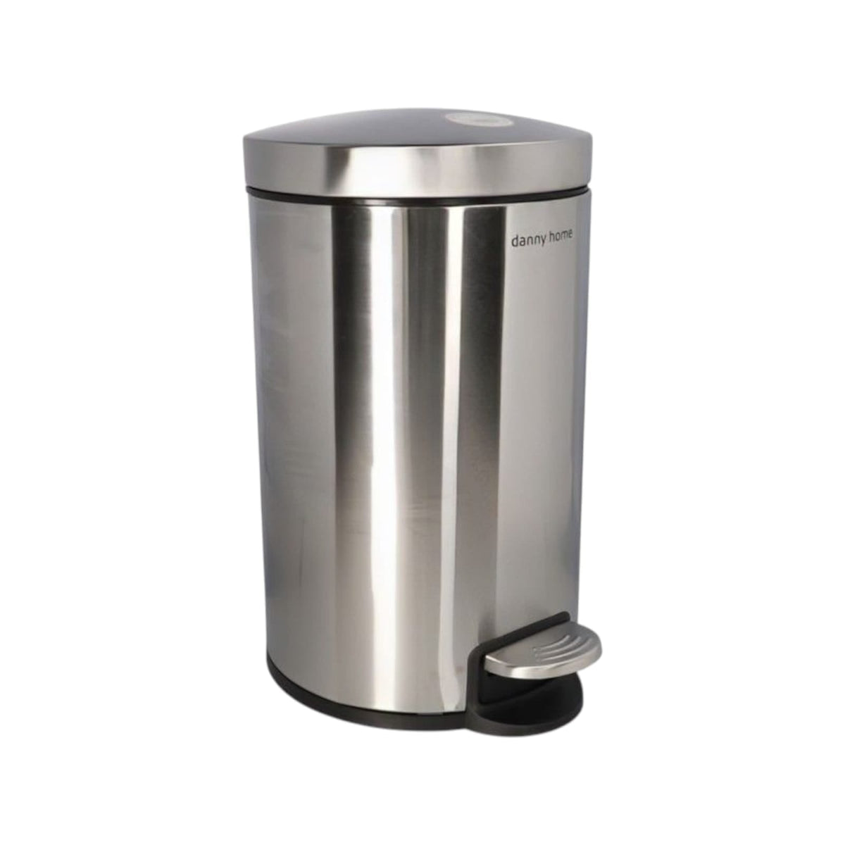 Danny Home Stainless Steel Pedal-Push Dustbin Kaka Bawa Sons