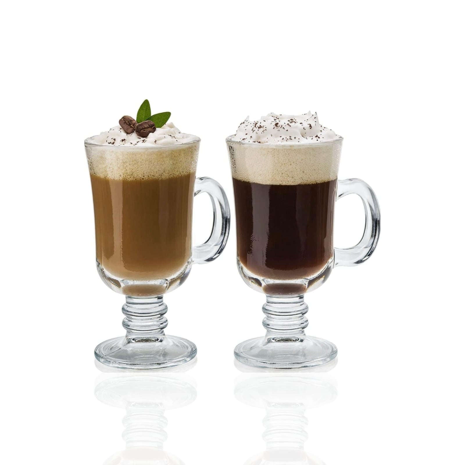 Danny Home 4-Piece Irish Coffee Glass Mug Set Kaka Bawa Sons