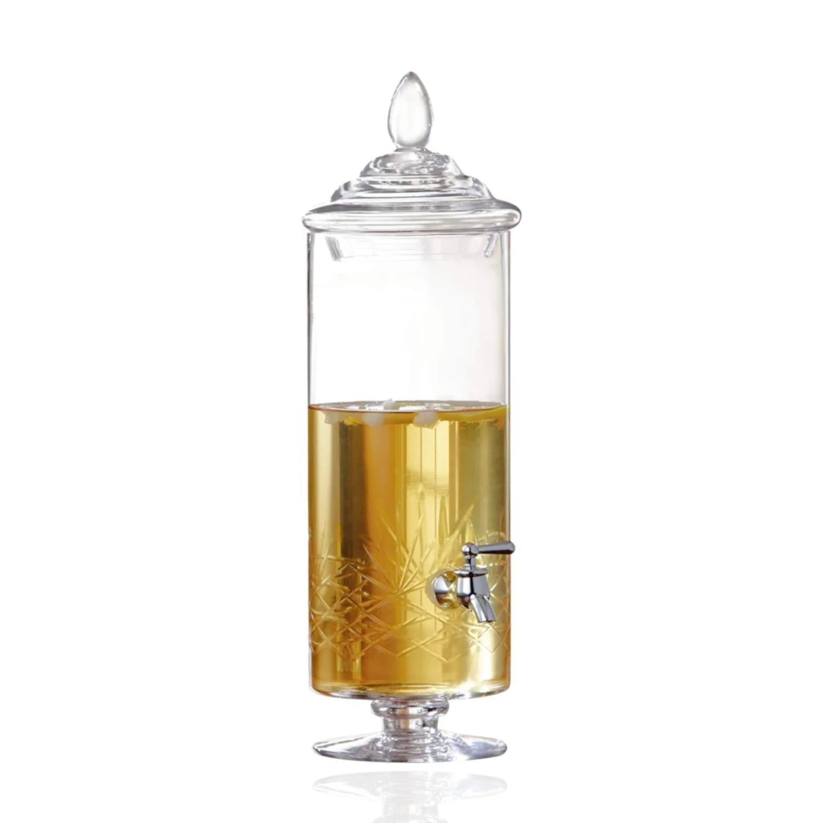 Danny Home 4-Litre Glass Beverage Dispenser Kaka Bawa Sons
