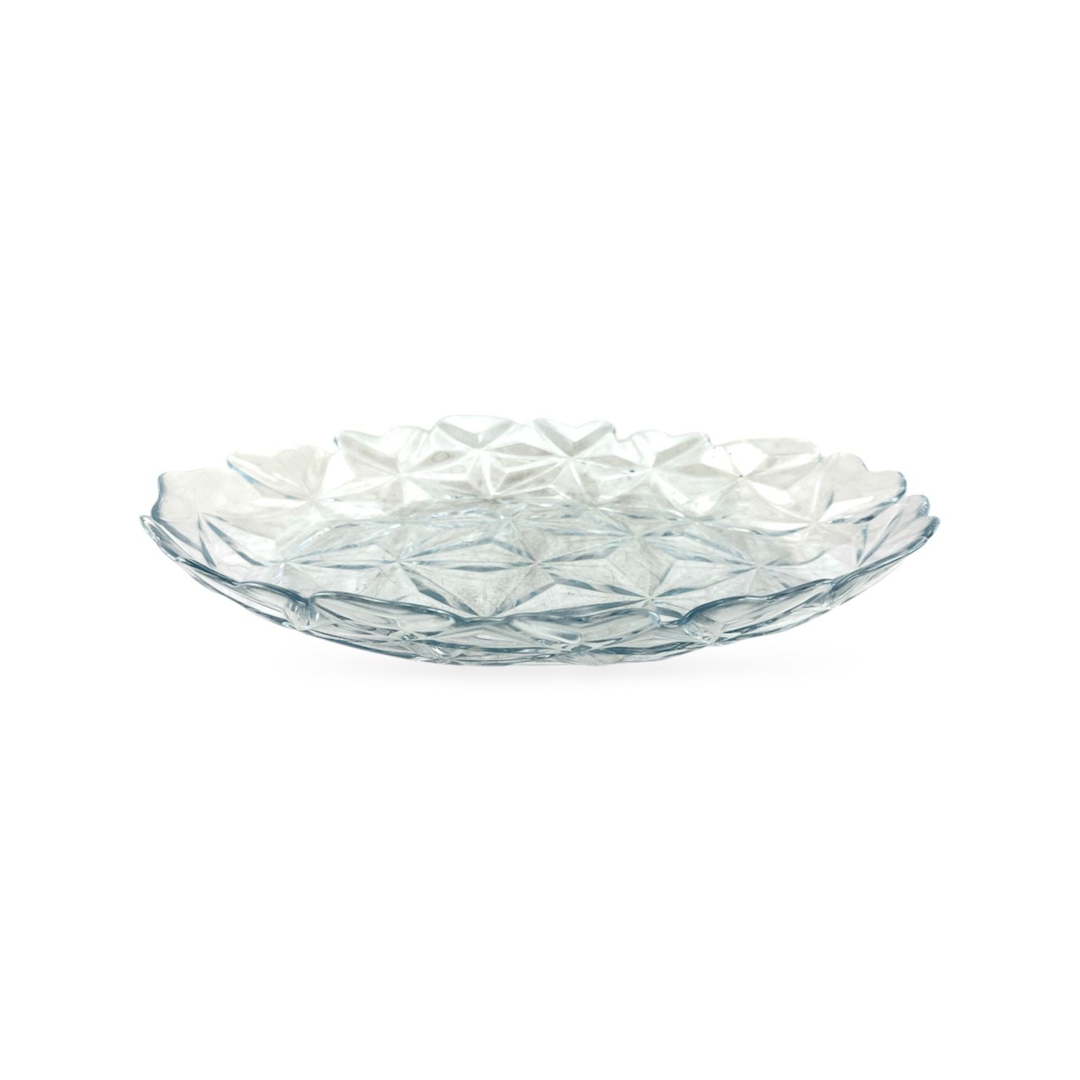 Psb Glass Serving Oval Dish 13''