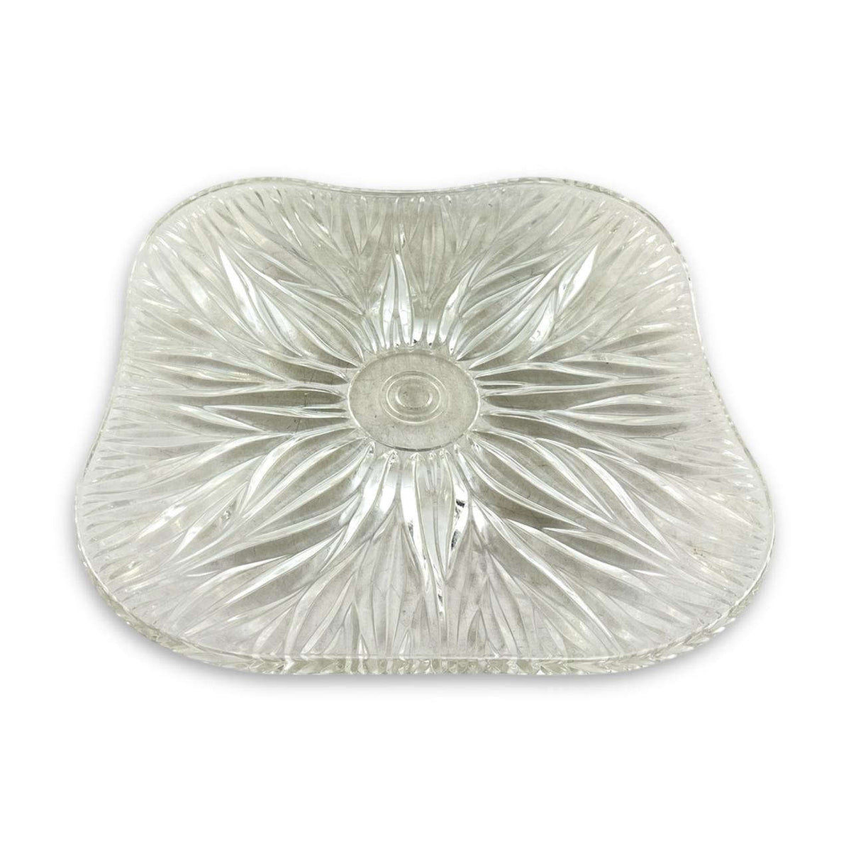 Crystal Serving Dish 14'' Kaka Bawa Sons