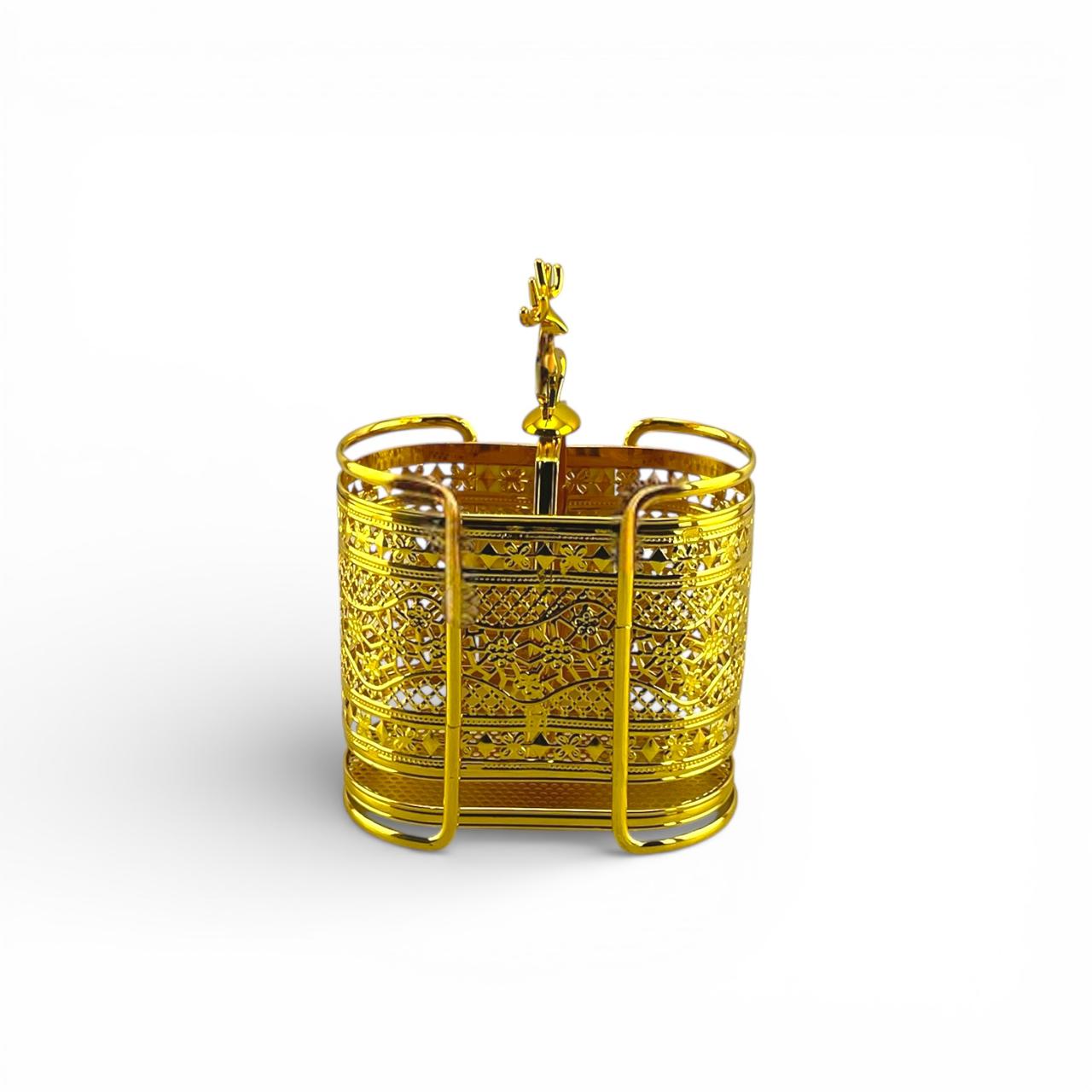 Fancy Golden Spoon Holder