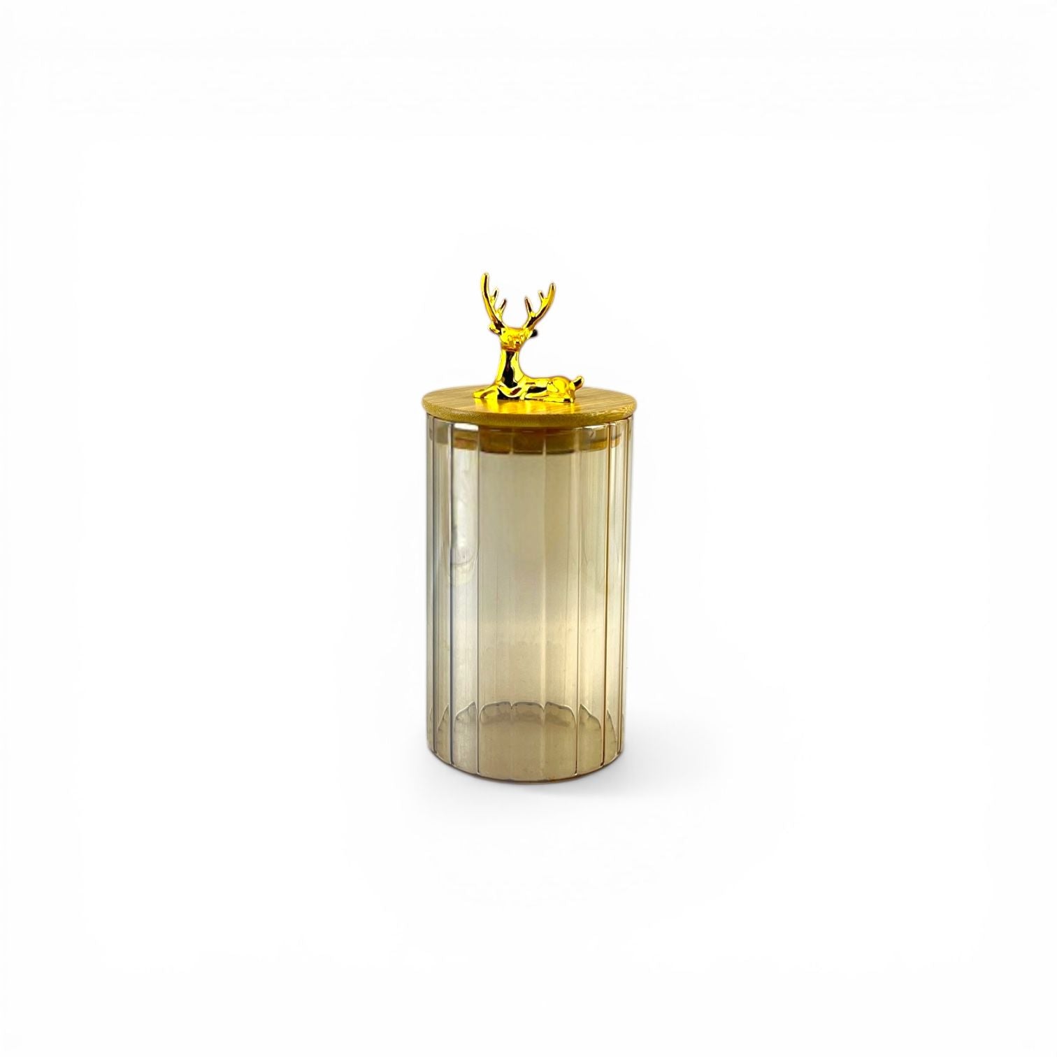 Deer S.G Glass Jar