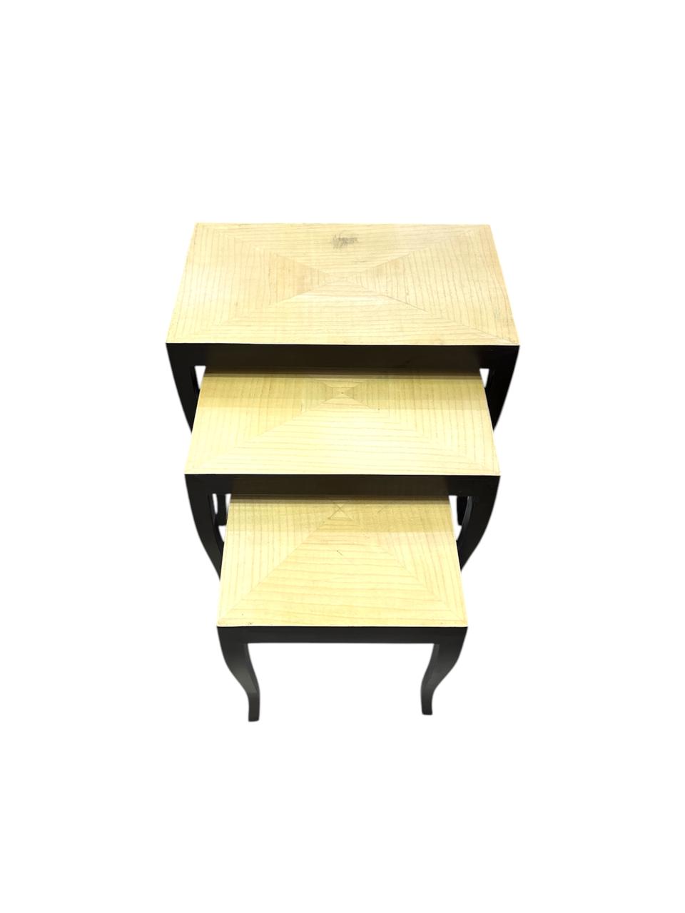 Handmade Nesting Table Set Of 3 pcs