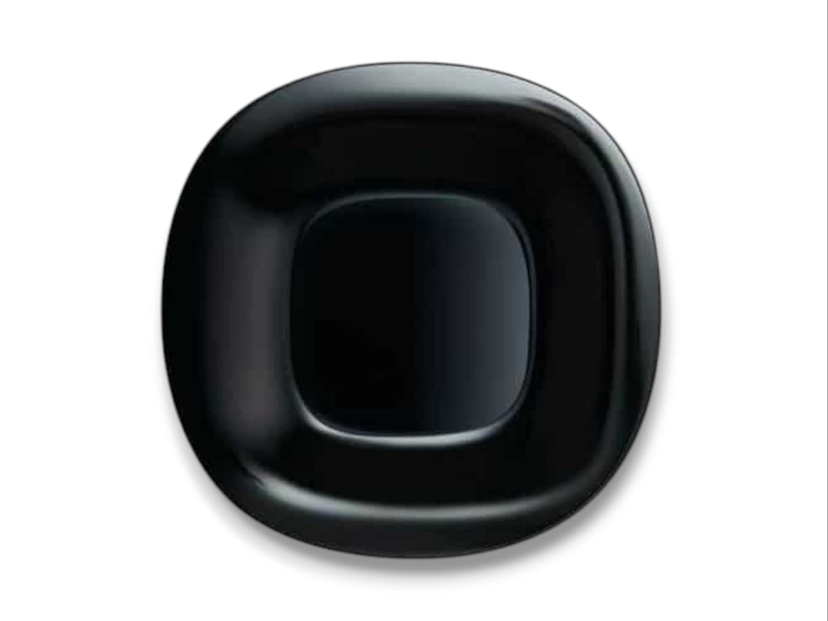 Luminarc Carine-Black Flat Plate 10" Kaka Bawa Sons