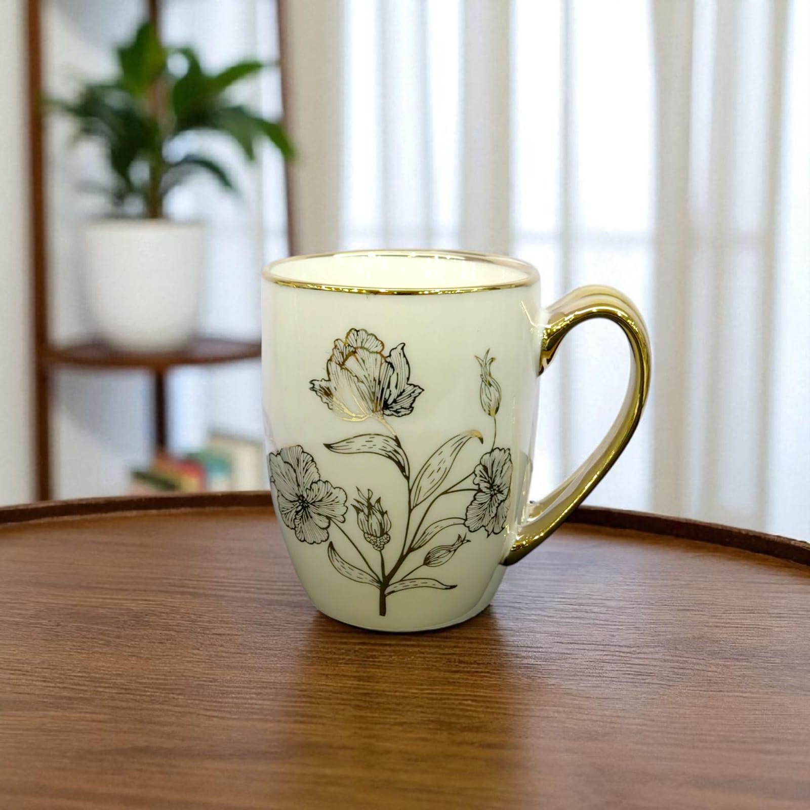 Royale Mug Flower Design