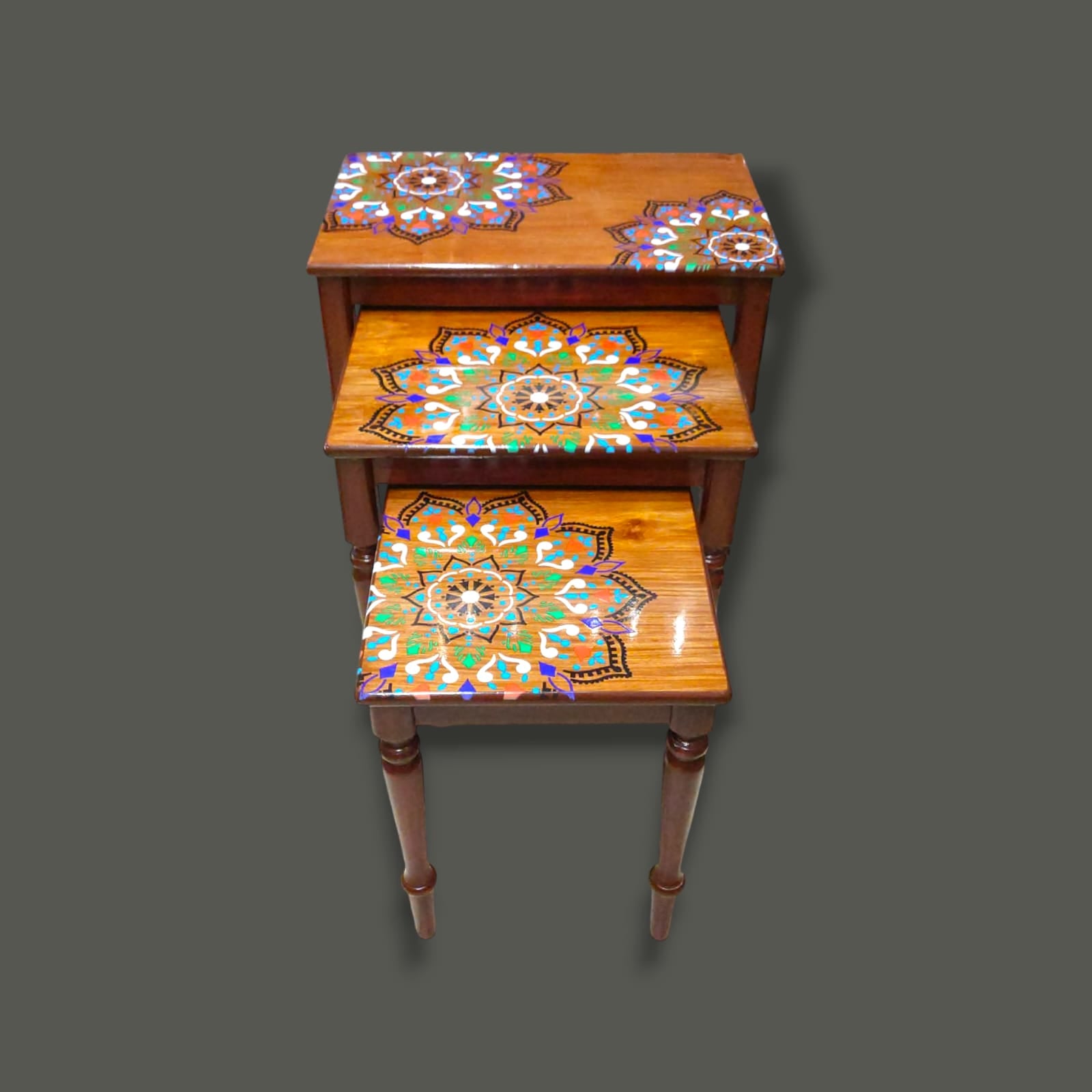 MDF 3-Piece Nesting Table Set