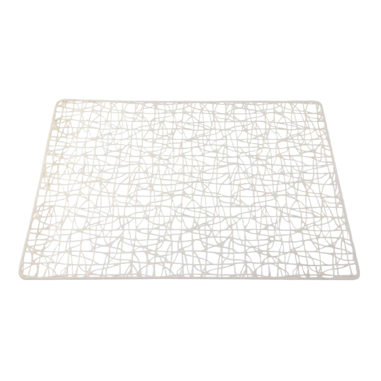 6-Piece Rectangular PVC Table Mat Set Kaka Bawa Sons