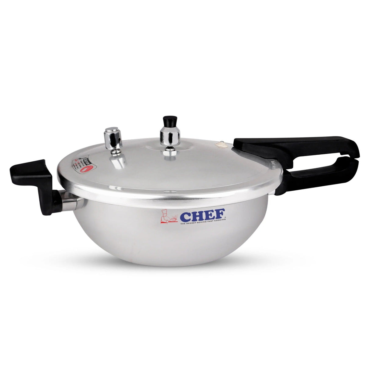 Majestic Aluminum Wok Pressure Cooker Kaka Bawa Sons