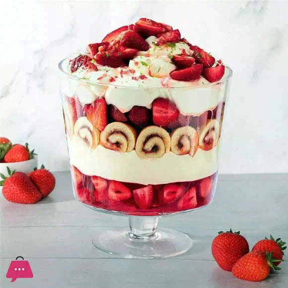 Trifle Glass Bowl 8" Kaka Bawa Sons