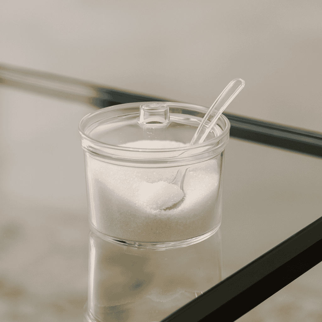 Acrylic Sugar Pot Kaka Bawa Sons