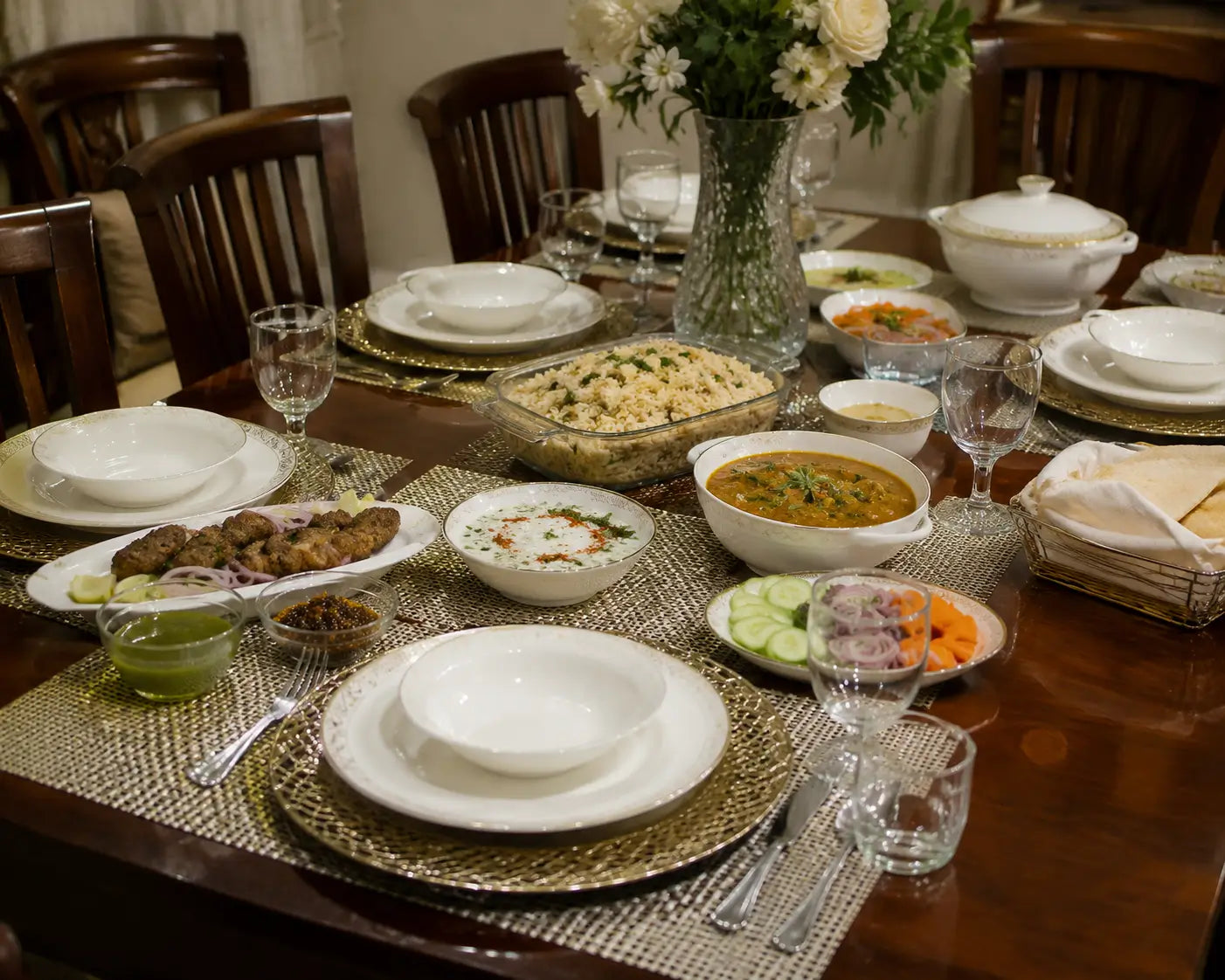 How to Set a Dinner Table: Simple Table Setting Guide for Pakistani Homes Kaka Bawa Sons