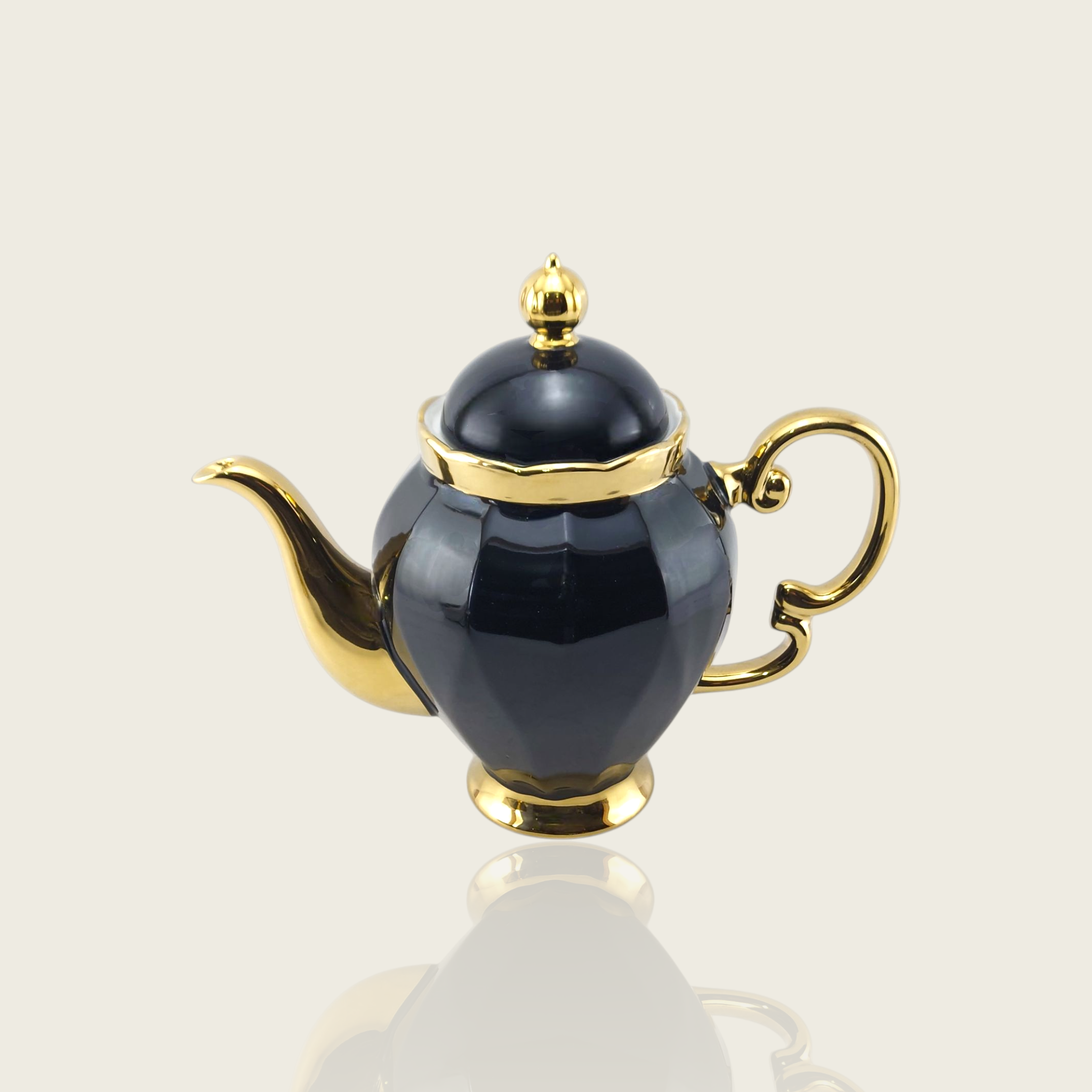 Royal 9-Piece Coffee Set With Rotating Tray