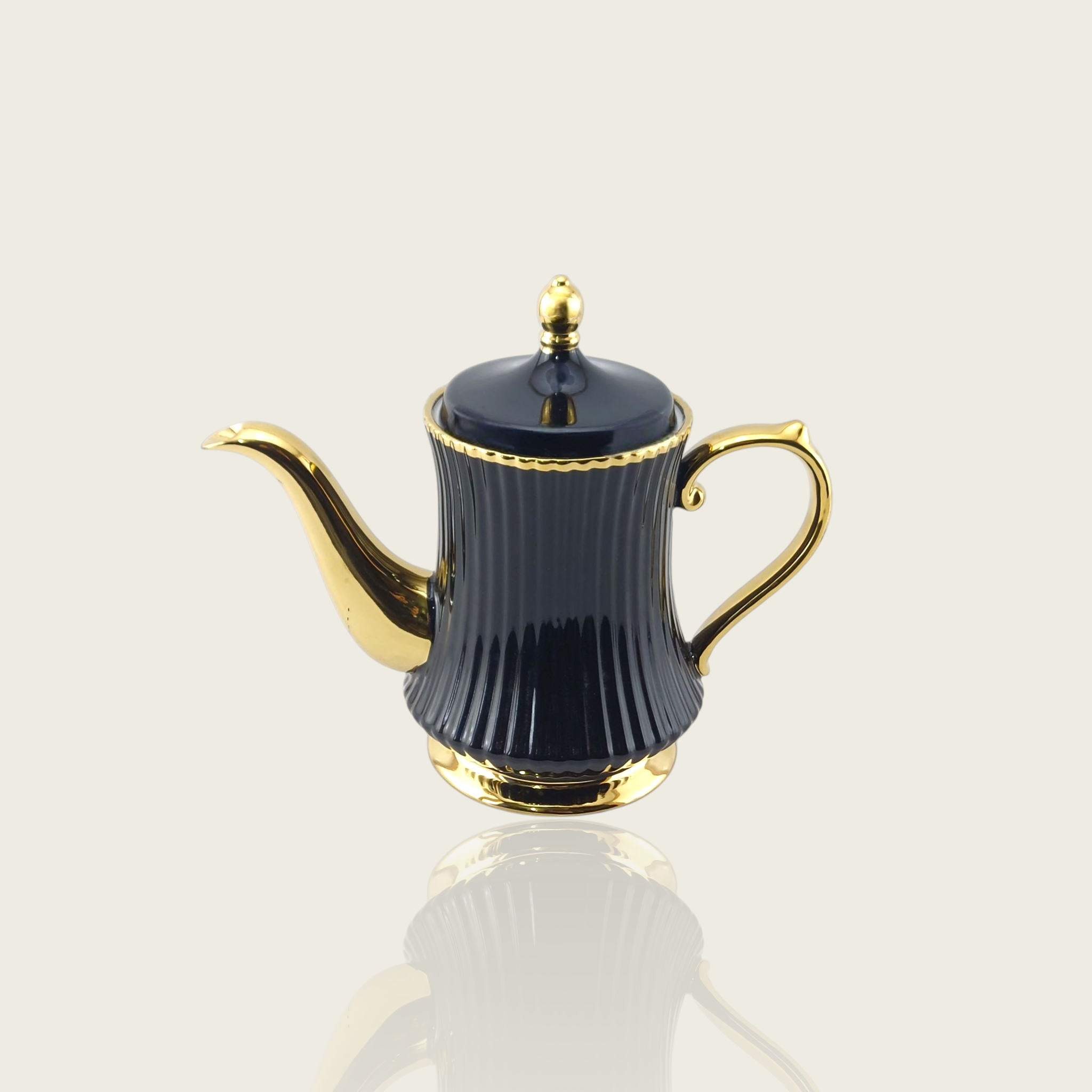 Royal 9-Piece Coffee Set With Rotating Tray