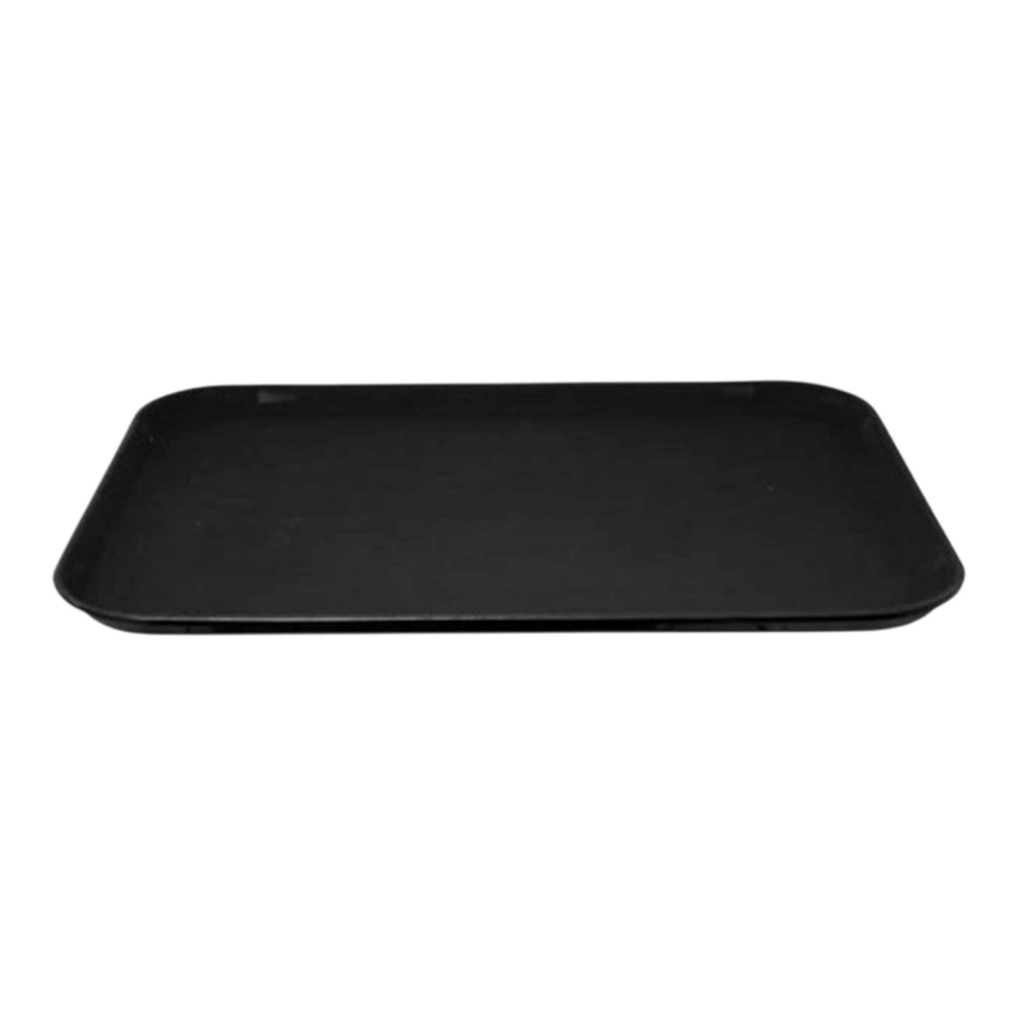 Raffle Anti-Slip Rectangle Black Serving Tray