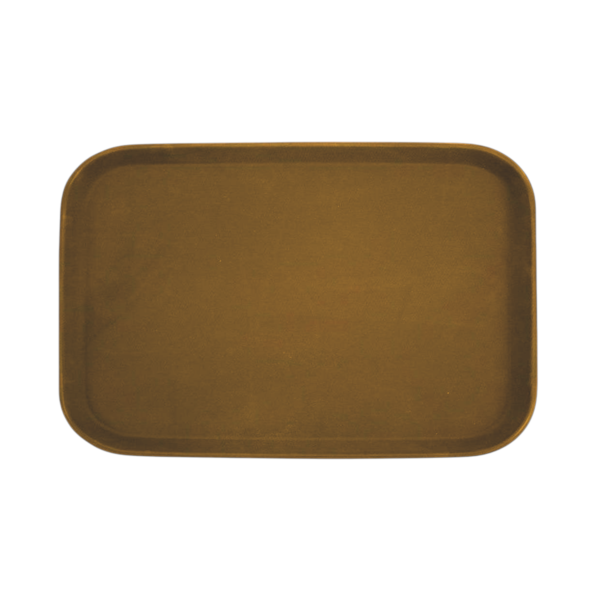 Raffle Anti-Slip Rectangle Brown Serving Tray
