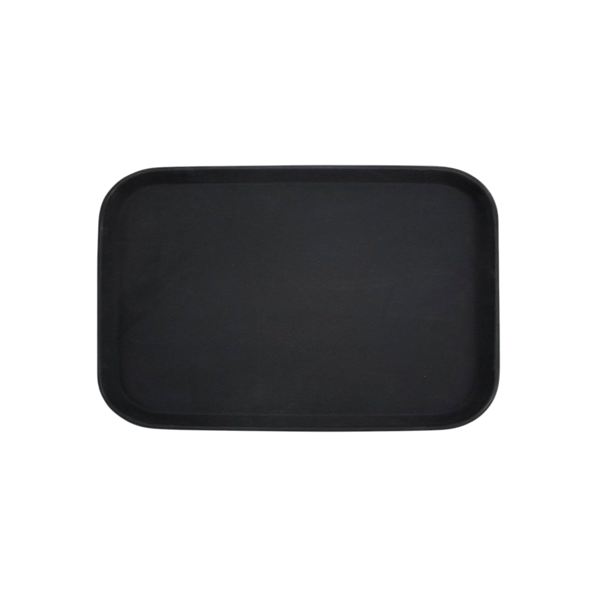 Raffle Anti-Slip Rectangle Black Serving Tray