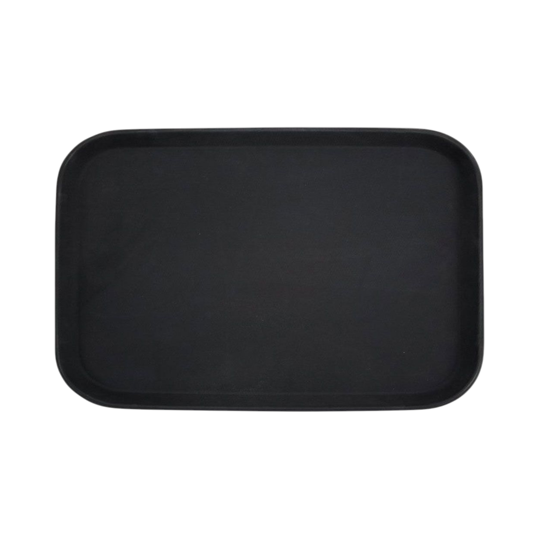 Raffle Anti-Slip Rectangle Black Serving Tray