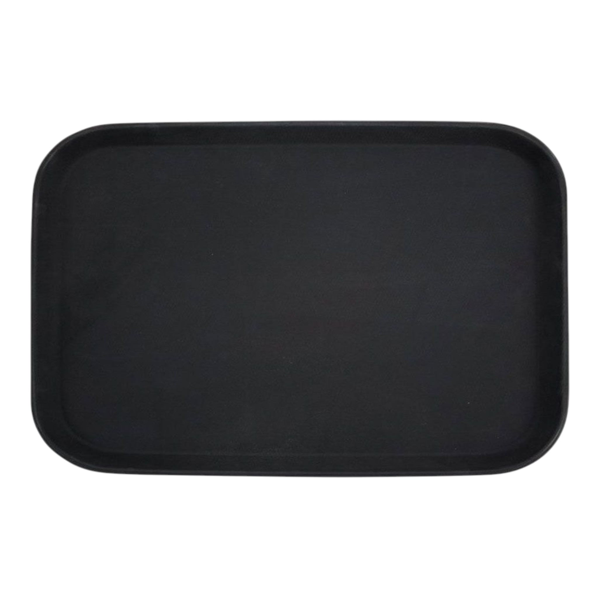 Raffle Anti-Slip Rectangle Black Serving Tray