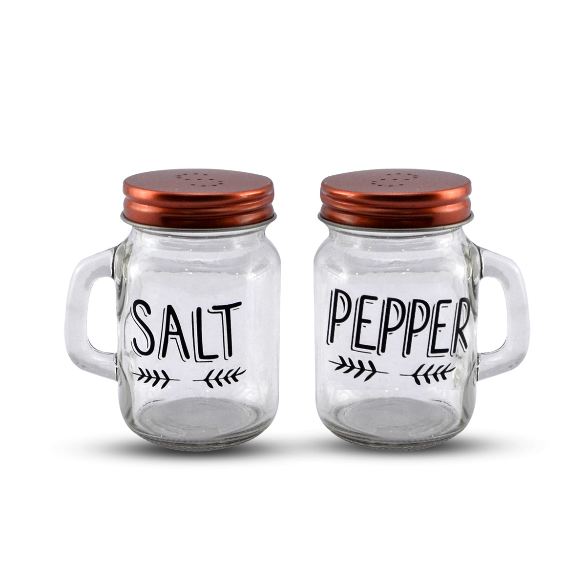 Danny Home Mason Jar Salt & Pepper Shaker Set
