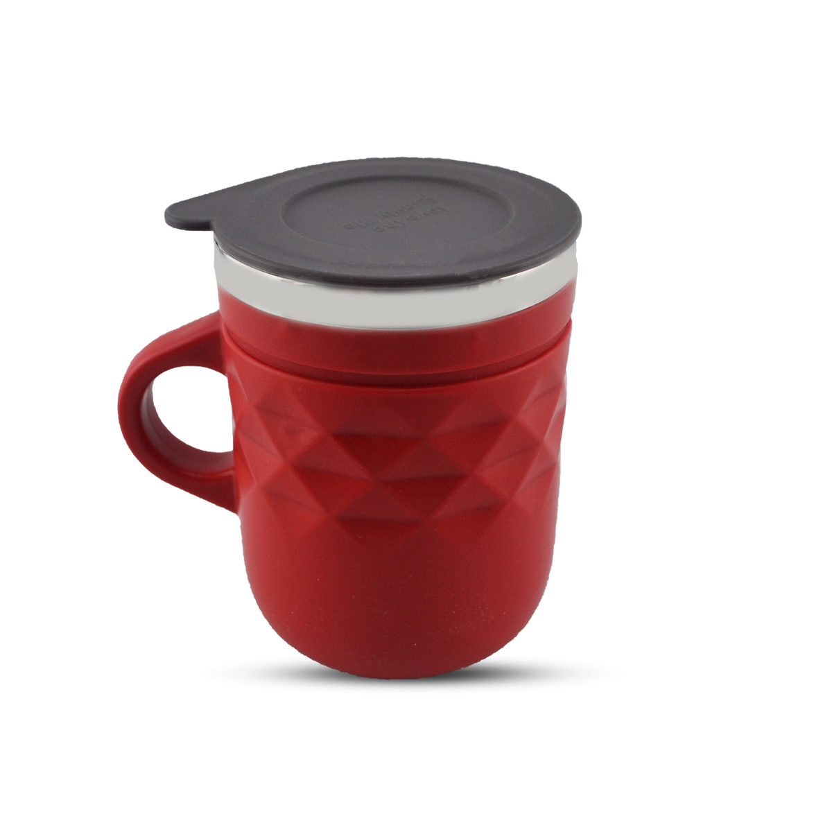 Crest Coffee Mug 400/ML Red
