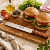 Z.B.K Stainless Steel Burger Knife With Wooden Handle
