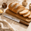 Z.B.K Stainless Steel Burger Knife With Wooden Handle