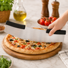 Z.B.K 18-Inch Stainless Steel Pizza Cutter With Double Plastic Handle